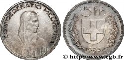 SUISSE 5 Francs Berger 1923 Berne