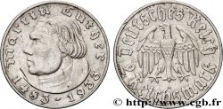 GERMANY 2 Reichsmark Martin Luther 1933 Berlin