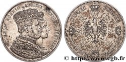 GERMANY - PRUSSIA 1 Thaler couronnement de Guillaume Ier et Augusta 1861 Berlin