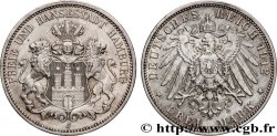 ALLEMAGNE - VILLE LIBRE DE HAMBOURG 3 Mark 1912 Hambourg - J