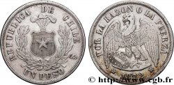 CHILE
1 Peso 1872 Santiago - S°