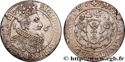 POLOGNE - ROYAUME DE POLOGNE - SIGISMOND III VASA Quart de thaler ou ort koronny 1624 Cracovie TTB+