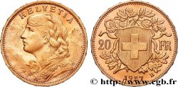 OR, PALLADIUM ET PLATINE INVESTISSEMENT 20 Francs or Vreneli 1927 Berne