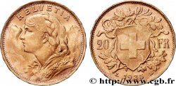 OR, PALLADIUM ET PLATINE INVESTISSEMENT 20 Francs Vreneli 1935 Berne