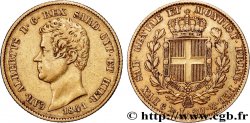 GOLD-, PALLADIUM- UND PLATIN-INVESTITIONEN 20 Lire Charles-Albert 1841 Gênes