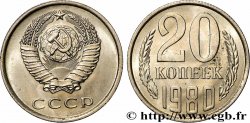 RUSSLAND - UdSSR 20 Kopecks URSS 1980
