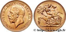 GOLD-, PALLADIUM- UND PLATIN-INVESTITIONEN 1 Souverain Georges V 1931 Afrique du Sud