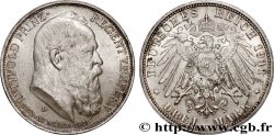 ALLEMAGNE - BAVIÈRE 3 Mark régent Léopold 1911 Munich