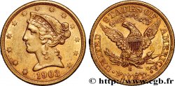 ÉTATS-UNIS D AMÉRIQUE 5 Dollars Liberty 1903 San Francisco