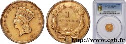 ÉTATS-UNIS D AMÉRIQUE 1 Dollar ”Indian Princess” 1856 Philadelphie