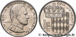 MONACO 1 Franc Rainier III 1982 Paris