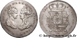 ITALIE - ROYAUME D ÉTRURIE - CHARLES-LOUIS et MARIE-LOUISE 10 Paoli ou Francescone 1807 Florence