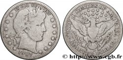 ÉTATS-UNIS D AMÉRIQUE 1/4 Dollar Barber 1907 Denver