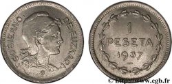 ESPAGNE - PAYS BASQUE 1 Peseta Gouvernement d’Euskadi 1937 Bruxelles