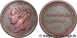 NOUVELLE-ZÉLANDE 1 Penny Token 1874