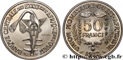 ÉTATS DE L AFRIQUE DE L OUEST (BCEAO) Essai 50 Francs 1972 Paris