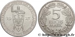 ALLEMAGNE 5 Reichsmark 1000e anniversaire de la Rhénanie 1925 Berlin