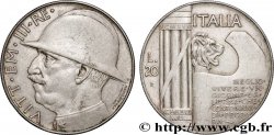 ITALIE - ROYAUME D ITALIE - VICTOR-EMMANUEL III 20 Lire, 10e anniversaire de la fin de la Première Guerre mondiale 1928 Rome