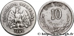 MEXIQUE 10 Centavos 1892 Hermosillo