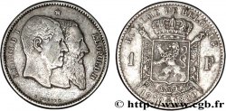 BELGIEN 1 Franc 50e anniversaire de l’indépendance 1880