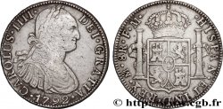 MEXIQUE - CHARLES IV 8 Reales 1792 Mexico