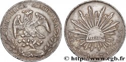 MEXIQUE 8 Reales 1891 Zacatecas