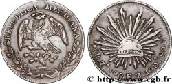 MEXIQUE 8 Reales Aigle 1890 Zacatecas