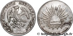 MEXIQUE 8 Reales 1886 Mexico