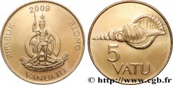 VANUATU 5 Vatu emblème national / coquillage 2009 Canberra