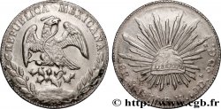 MEXIQUE 8 Reales 1876 Mexico