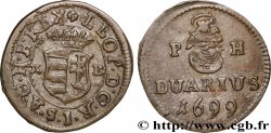 HONGRIE - ROYAUME DE HONGRIE - LÉOPOLD Ier 1 Duarius 1699 Kremnitz