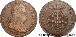 PORTUGAL 1 Pataco ou 40 reis Jean VI 1824 Lisbonne