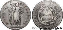ITALY - SUBALPINE GAUL 5 Francs an 10 1802 Turin