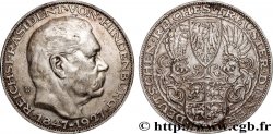 GERMANY Module de 5 Reichsmark 80e anniversaire du Maréchal von Hindenburg 1927 Munich