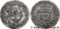 ITALY - KINGDOM OF SARDINIA 50 Centesimi Charles Félix 1826 Turin