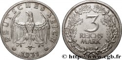 ALEMANIA 3 Reichsmark 1931 Munich