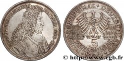 ALEMANIA 5 Mark Markgrafe Ludwig Wilhelm von Baden 1955 Karslruhe