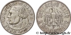 ALEMANIA 2 Reichsmark Martin Luther 1933 Munich