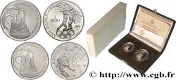 SAINT-MARIN 500 et 1000 Lire Proof XXIIIe Jeux Olympiques 1984 Rome - R