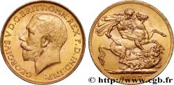 OR, PALLADIUM ET PLATINE INVESTISSEMENT 1 Souverain Georges V 1927 Afrique du Sud