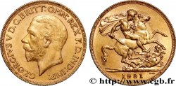 OR, PALLADIUM ET PLATINE INVESTISSEMENT 1 Souverain Georges V 1931 Afrique du Sud