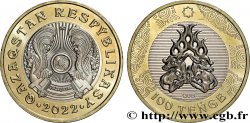 KAZAKISTAN 100 Tenge Cerfs - Style Saki 2022 Oust-Kamenogorsk