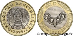 KAZAKHSTAN 100 Tenge Masque de Chilikty - Style Saki 2022 Oust-Kamenogorsk