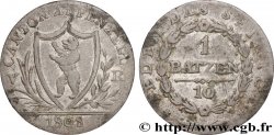 SUISSE - CONFÉDÉRATION HELVÉTIQUE - CANTON D APPENZELL 1 Batzen 1808