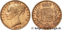 GOLD-, PALLADIUM- UND PLATIN-INVESTITIONEN 1 Souverain Victoria buste jeune 1862 Londres