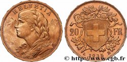 GOLD-, PALLADIUM- UND PLATIN-INVESTITIONEN 20 Francs Vreneli 1935 Berne