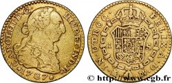 ESPAGNE - ROYAUME D ESPAGNE - CHARLES III 1 Escudo 1787 Madrid
