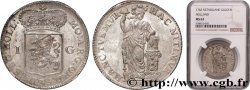 PAYS-BAS - PROVINCES-UNIES - HOLLANDE 1 Gulden 1762  SUP62 NGC