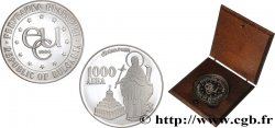 BULGARIA 1000 Leva Proof symbole ECU / Saint Ivan de Rila 1996