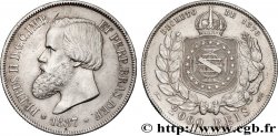 BRÉSIL - EMPIRE DU BRÉSIL - PIERRE II 2000 Reis 1887